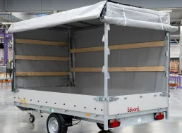 Unbraked single axle