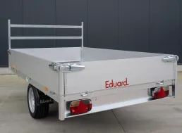Unbraked single axle